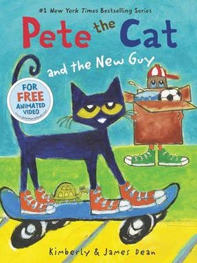 Pete the Cat and the New Guy : James Dean for wholesale by HarperCollins