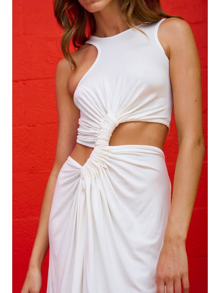 pītusa - Wholesale Dress - Women's - Cutout Twist Dress