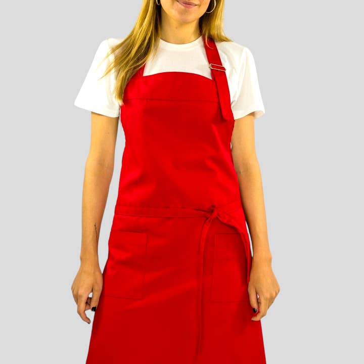 Wintextil Uniformes - Wholesale Apron - Adjustable bib apron with buckle