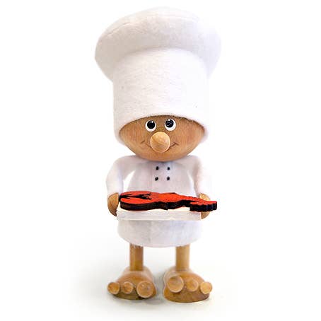 Nordic Dreams - Wholesale Ornament - Christmas Tree Ornament, Chef with lobster on plate
