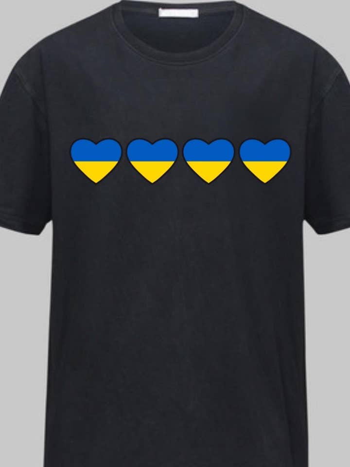 Ukrainische Herzen für den Großhandel von Tymbr apparel Boutique