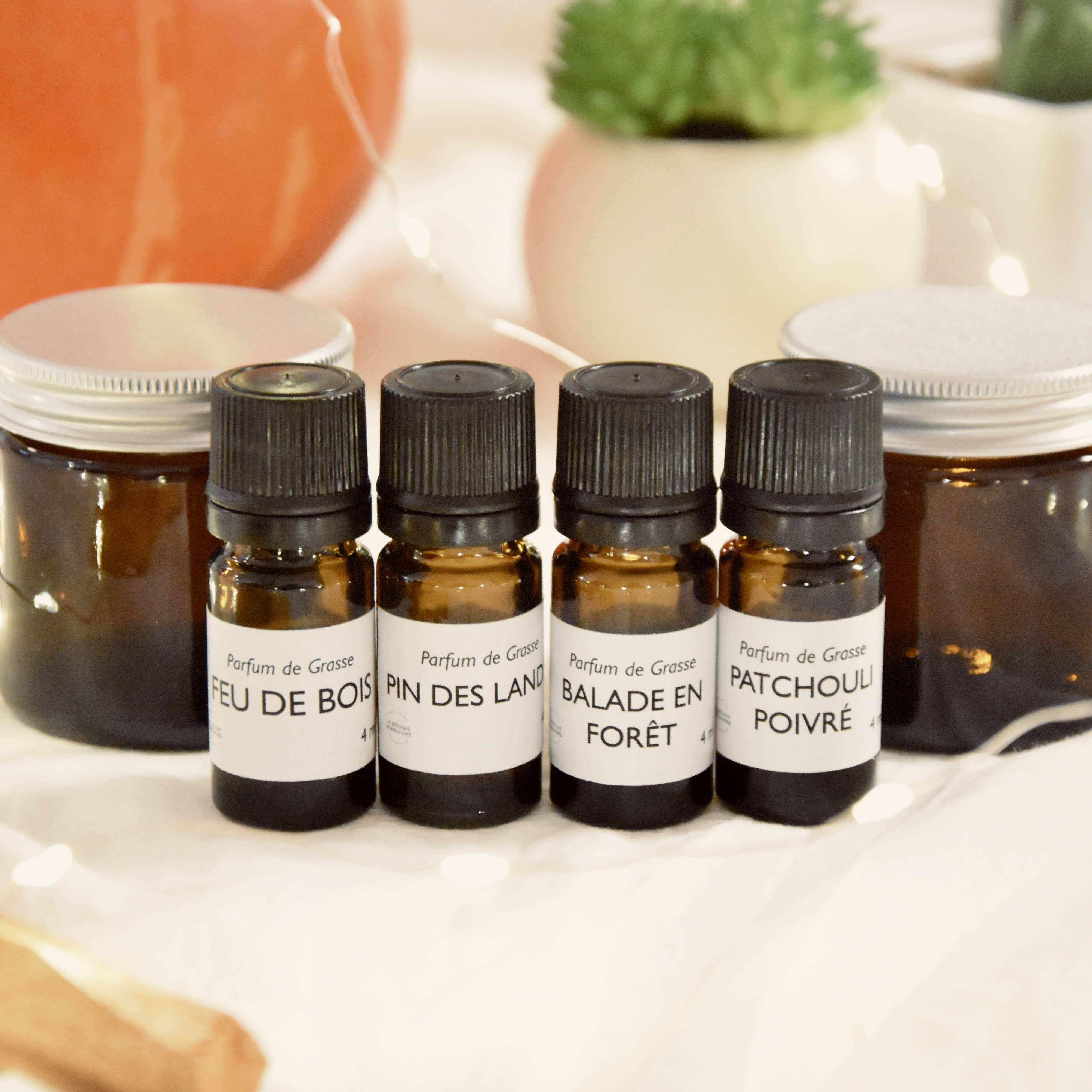 LA BOUGIE HERBIVORE - Wholesale DIY Craft Kit - DIY box - 4-candle making kit (Flowery) or (Woody)3