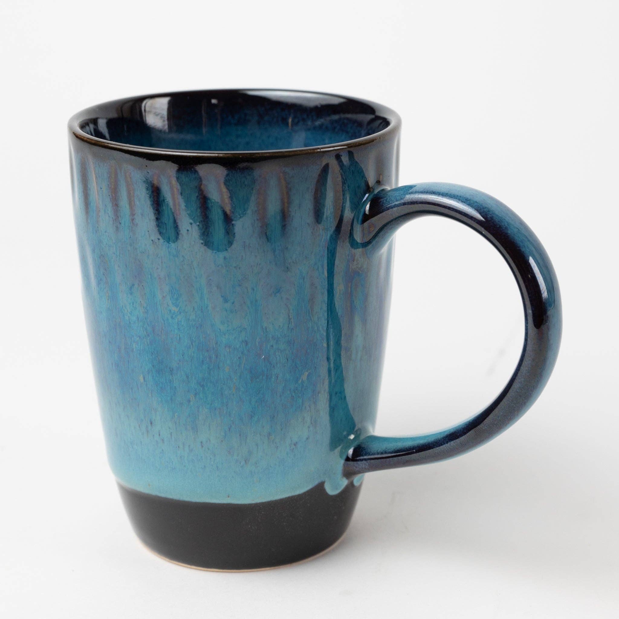 Ten Thousand Villages - Wholesale Coffee Mug - Coastal Blue Ombre Mug2