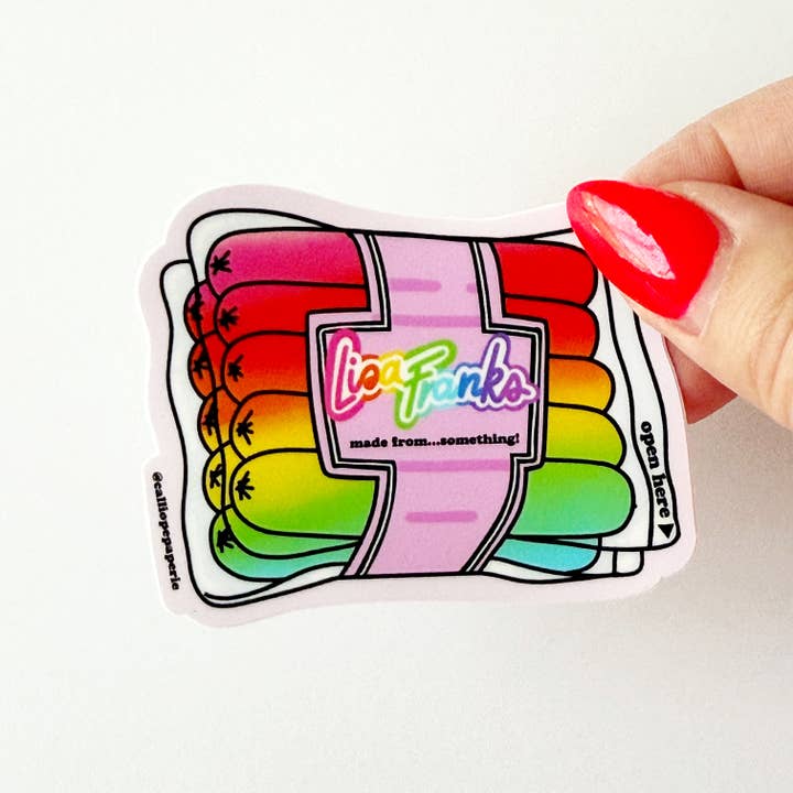 Calliope - Vente Autocollant - Autocollant Lisa Franks1