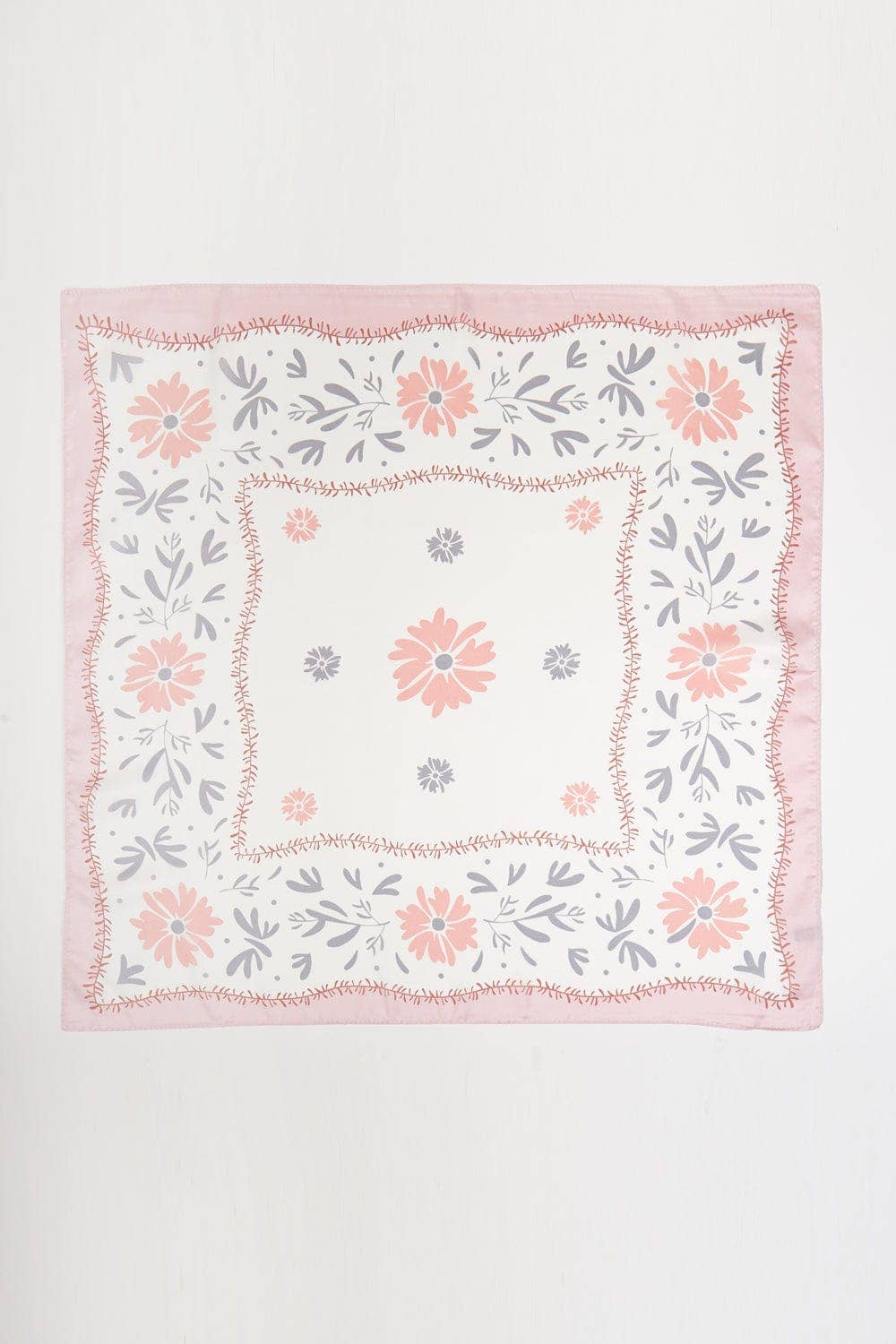 MiMi Wholesale - Wholesale Bandana - Women's - BS0113 Dani Floral Print Bandana0