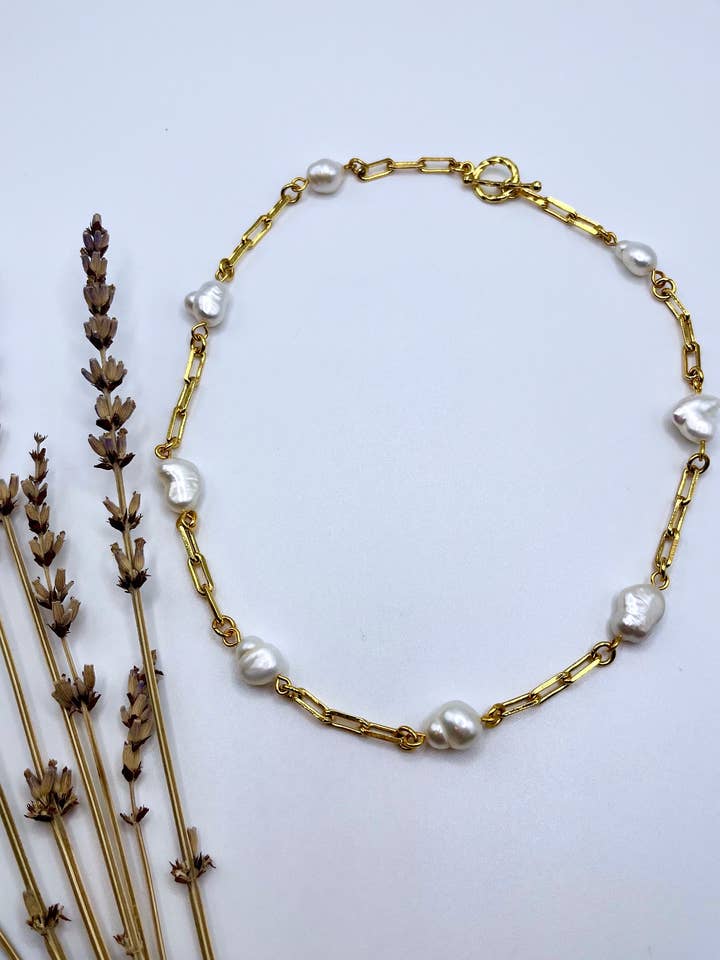 Colar gargantilha de pérolas por atacado de Lovely Sunday Jewelry