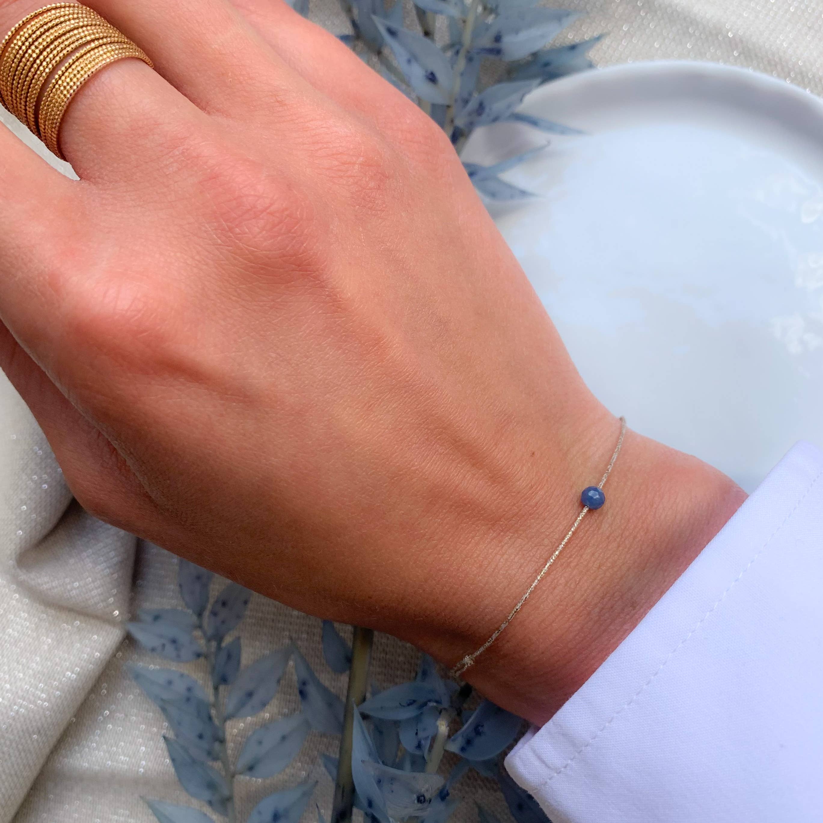 Sophie Deschamps Bijoux - Wholesale Beaded Bracelet - PINK BRACELET, mini fine stone (BRO)14