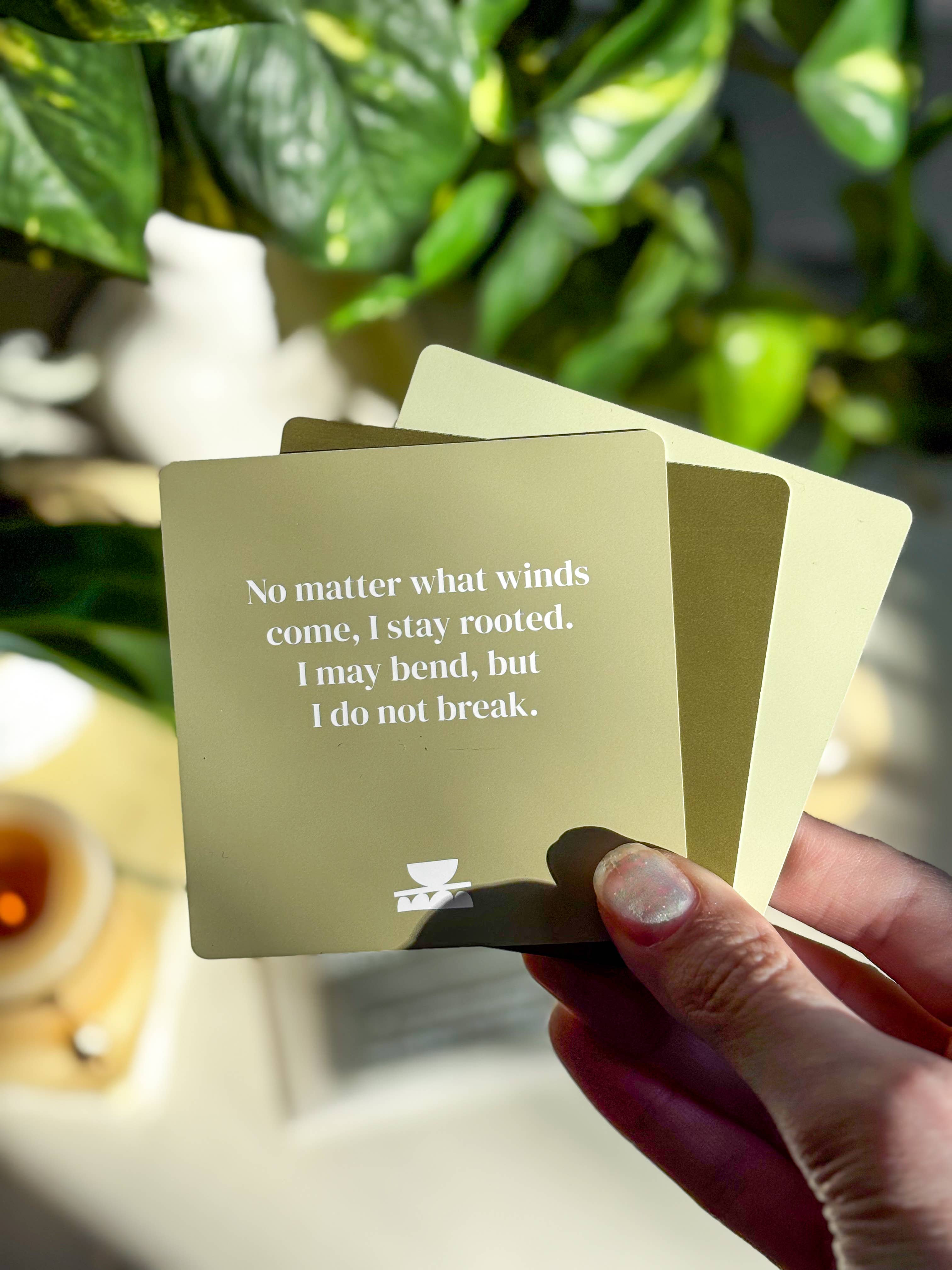 Goddess Provisions - Wholesale Bath & Body Set - Grounding Shower affirmations8