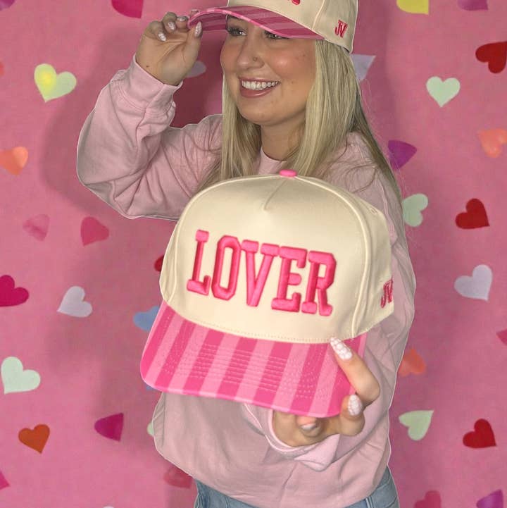 LOVER Valentines Cap for wholesale by 6j Threads LLC