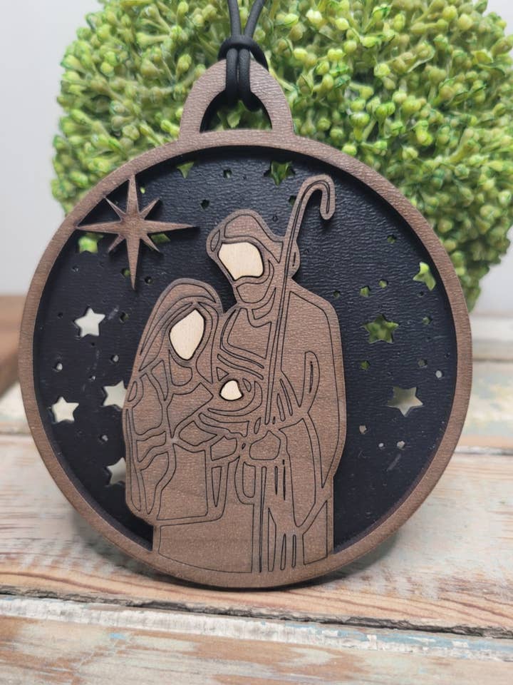 Hellig Nat Ornament (Fremstillet efter Bestilling) for engroshandel hos MK Lovely Boutique