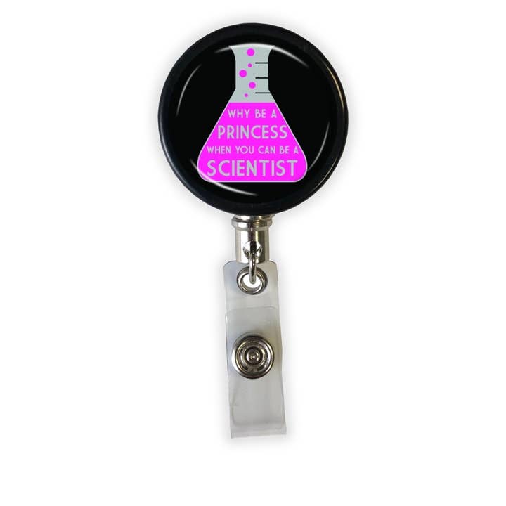 Forskare > Princess Badge Reel - ROSA för wholesale av Rad Girl Creations