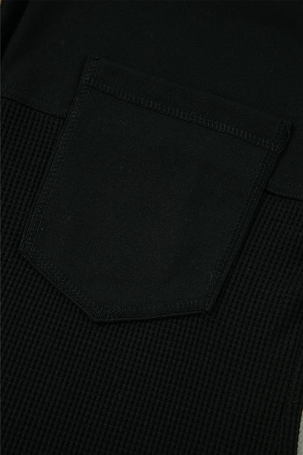 PartyEight - Vente Veste-chemise – femme - Veste surdimensionnée boutonnée en tricot gaufré11