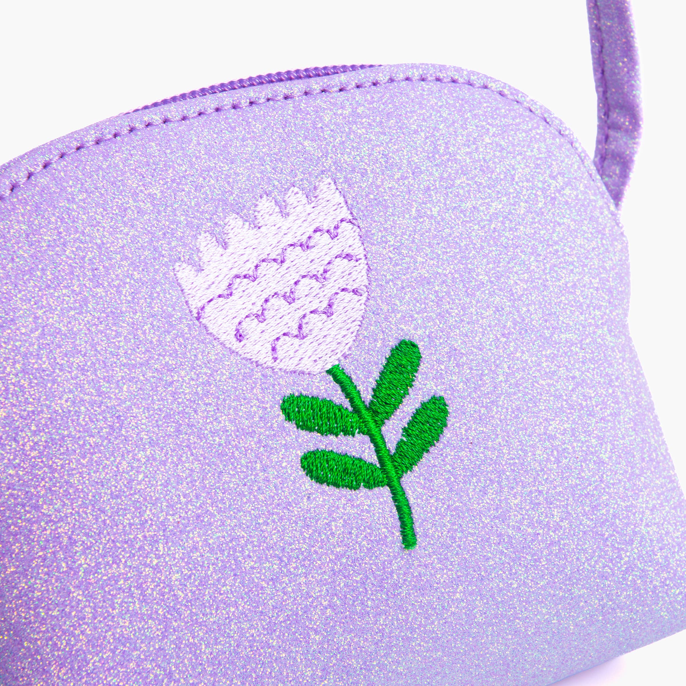 Peppercorn Kids - Wholesale Crossbody Bag - Kids - Sparkly Purse with Flower Embroidery for Girls 2-6 Years5