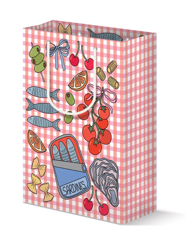 Picnic Gift Bag for wholesale by Illustrating Amy