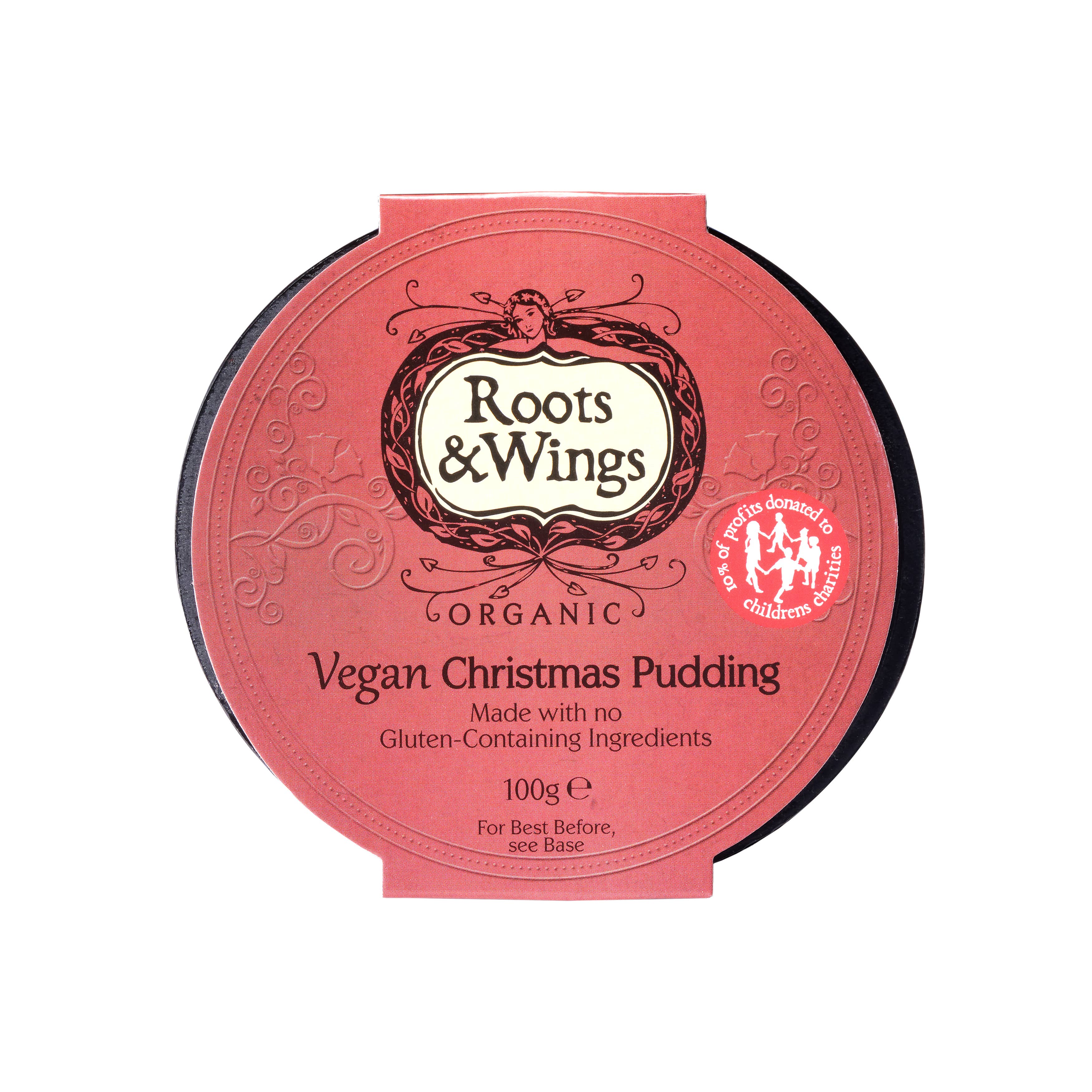 Roots & Wings Organic – wholesale Pudding – Mini Vegan Christmas Pudding0