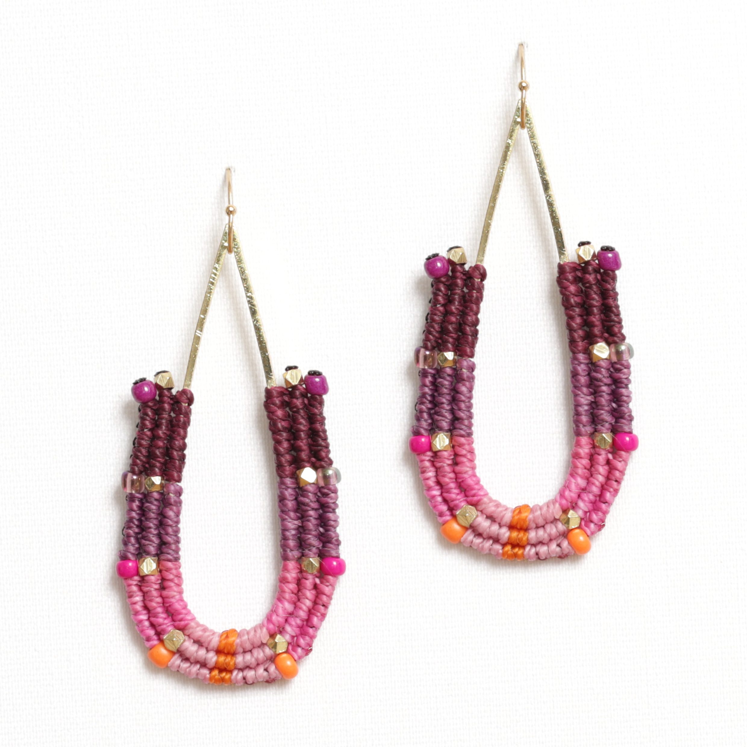 Gypsy LV Beaded Drop Earring - My Secret Garden