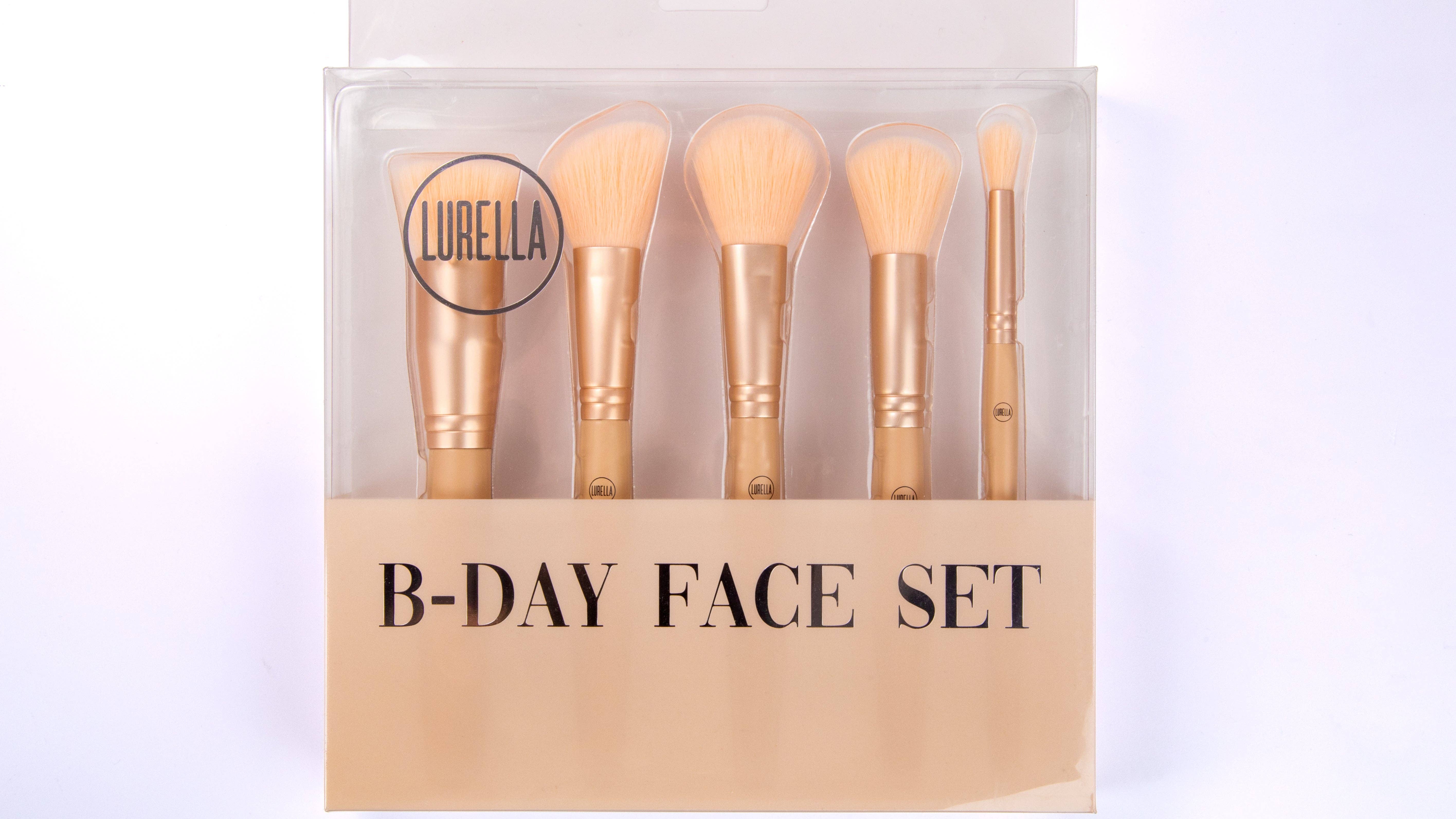Lurella Cosmetics - Wholesale Makeup Brush Set - B-DAY Face Set0