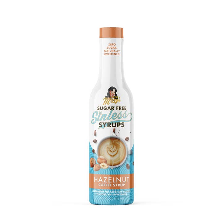 Miss Mary's Mix - Wholesale Flavored Syrup - Hazelnut Sugar Free Sinless Syrup