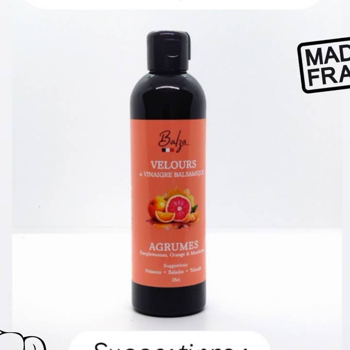 Atelier du Sel Camargue - Wholesale Vinegar - Citrus Balsamic Vinegar Cream 250ml1