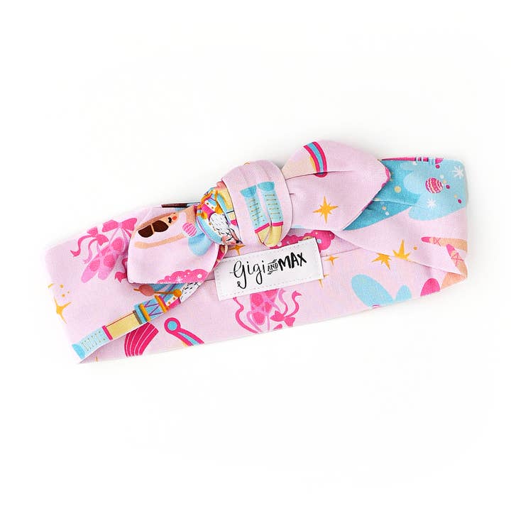 Natalie Nussknacker Topknot Haarband, Bambus, Weihnachtshaar für den Großhandel von Gigi and Max