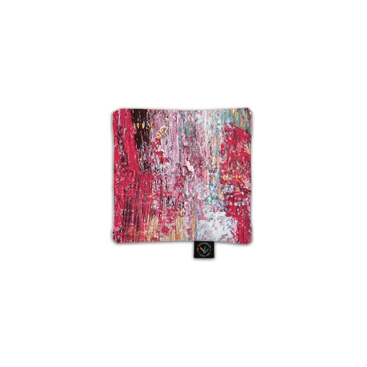 Tarwe kussen/Heat Pad in Satijn - Roze - 16x16 cm voor wholesale door VeteKuddar.online