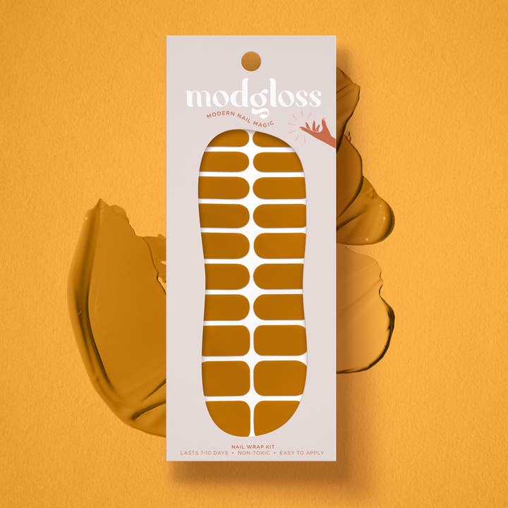 Modgloss - Wholesale Nail Art/Decal - 'Golden Sands' Solid Color Nail Wrap Kit