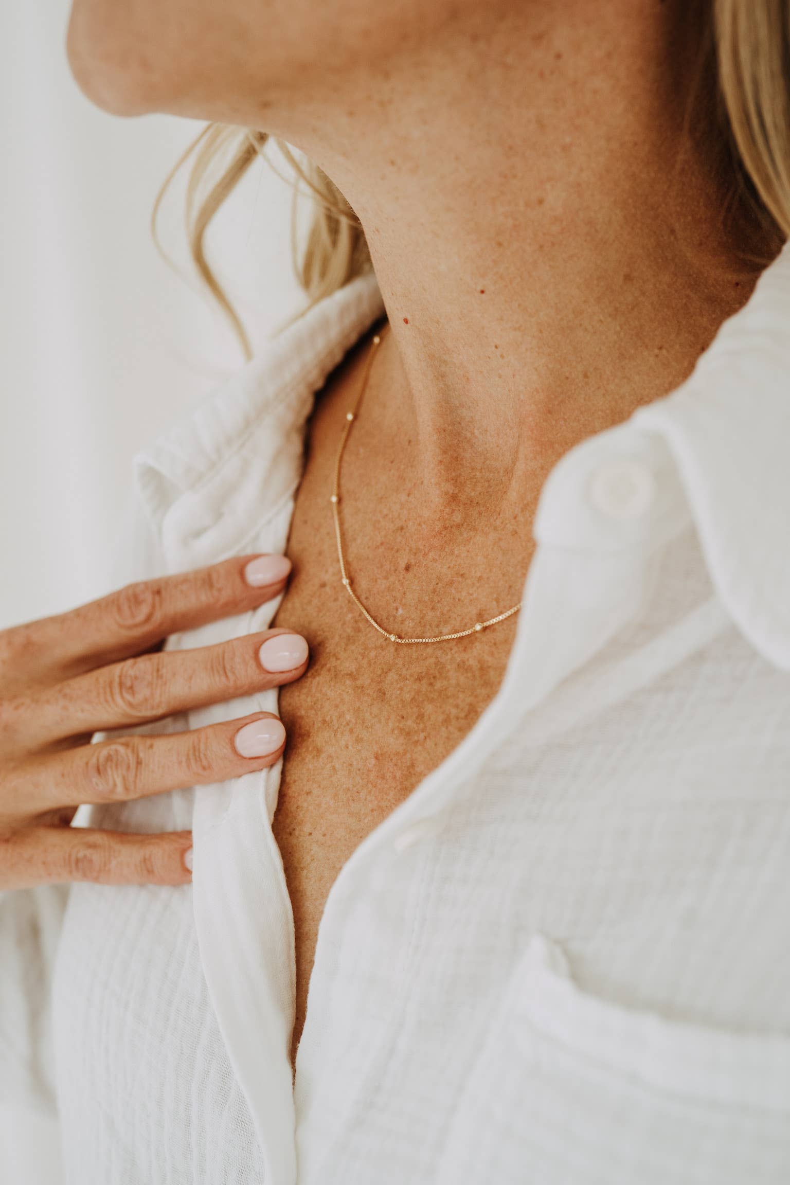 Sydney Rose Co. - Wholesale Link & Chain Necklace - Dainty Satellite Necklace2