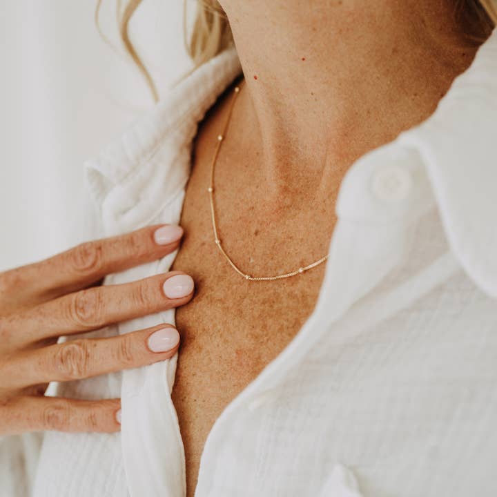 Sydney Rose Co. - Wholesale Link & Chain Necklace - Dainty Satellite Necklace2