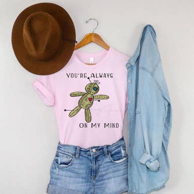 Stampa a Caldo "Always On My Mind" - STOCK FINALE per la vendita all'ingrosso da parte di Trendy Transfers