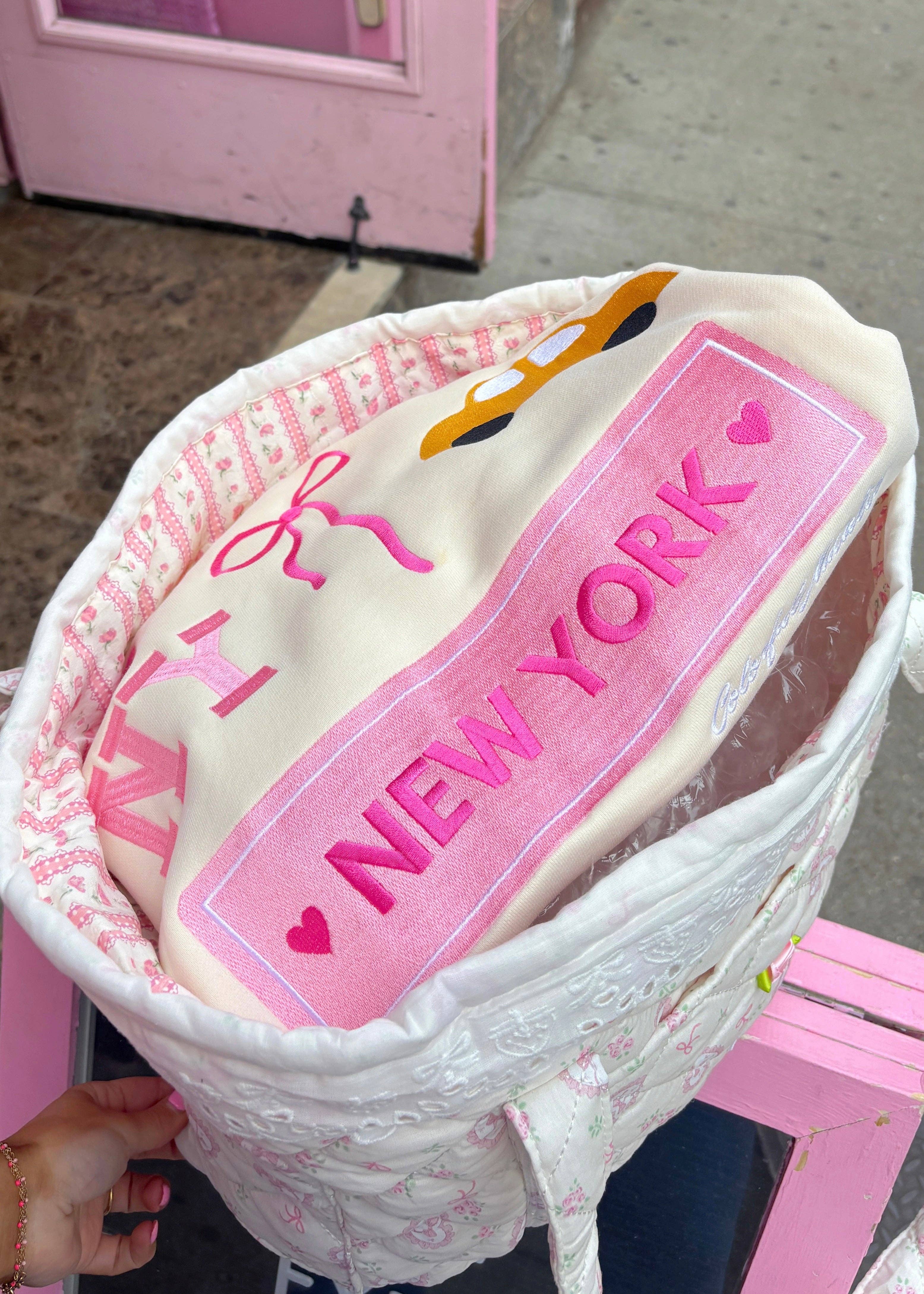 Colorful Natalie - Wholesale Tote Bag - Women's - Pink Coquette Lace Tote1