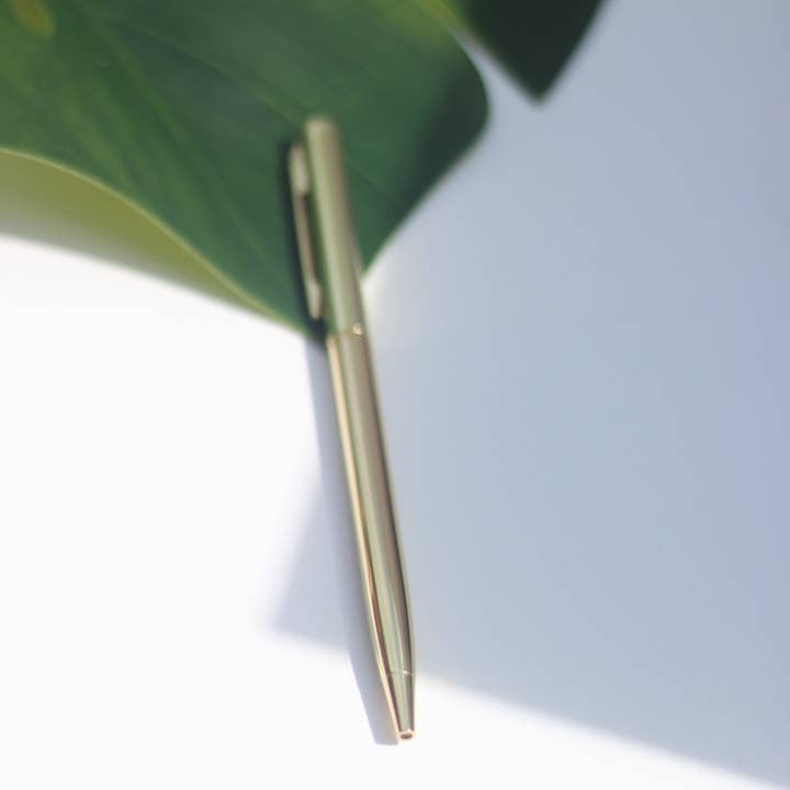 Caneta esferográfica Gold Luxe por atacado de Luxe Papeterie