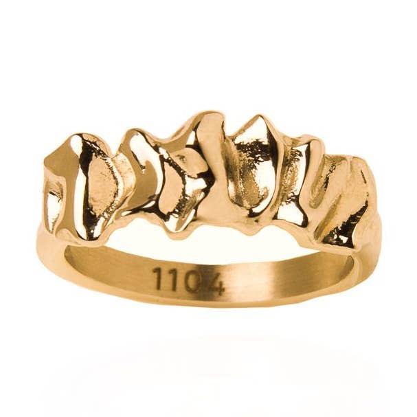 Anel de Ouro BRO1101 por atacado de 1104 by MAR