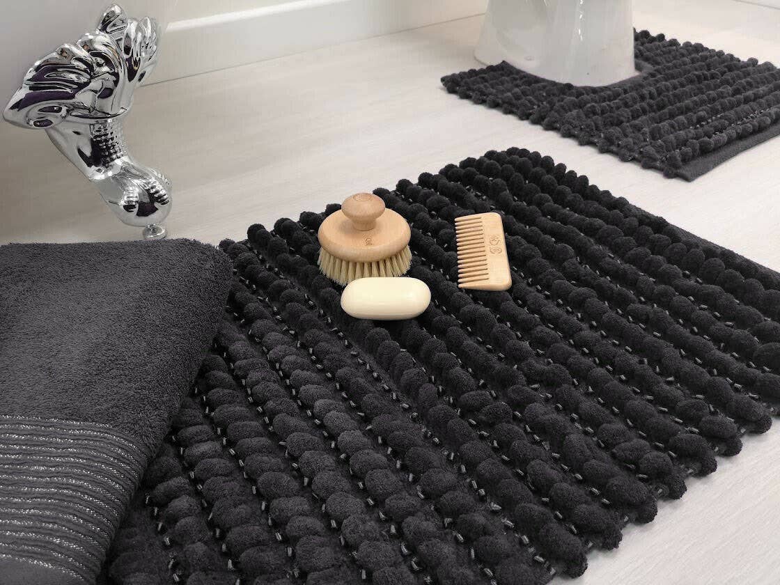 Allure Bath Fashions - Venta al por mayor Alfombrillas de baño - Alfombrilla de baño antideslizante Sparkle Bobble, supersuave y gruesa11