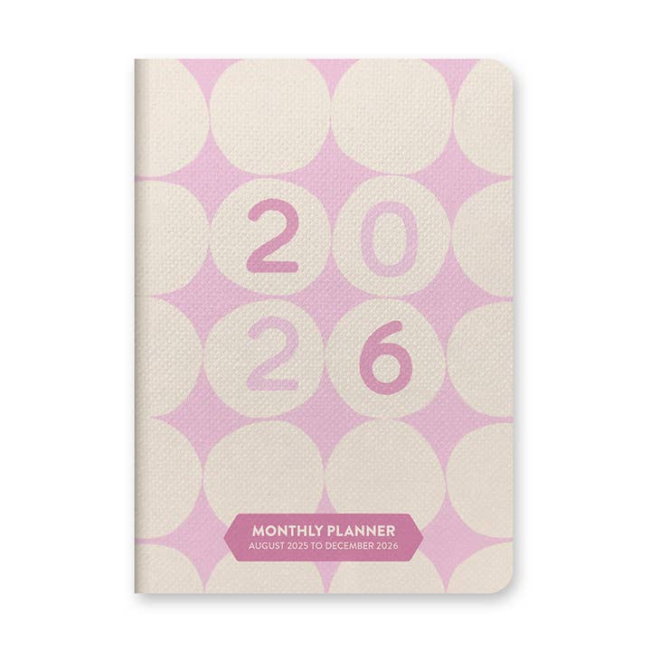 2026 Darling Dots Monthly Pocket Planner for wholesale by Studio Oh!