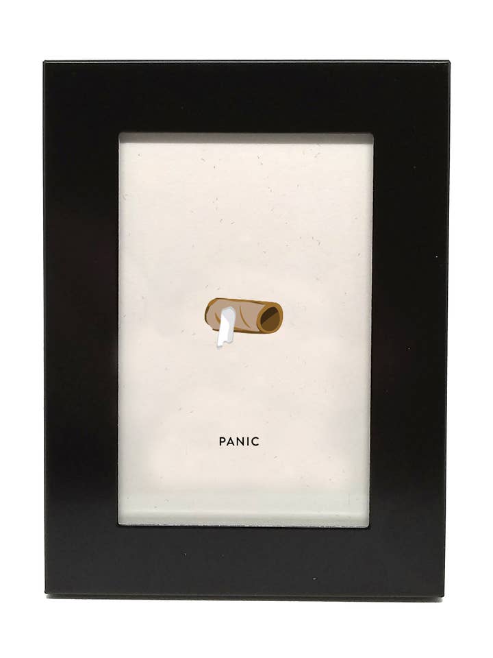 Petite Chose Encadrée - Rouleau de Papier Toilette Vide pour la vente par Ain't So Bad Goods LLC