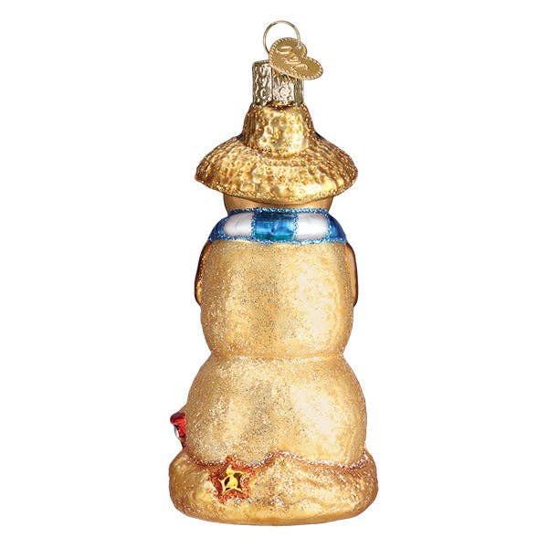 Old World Christmas - Wholesale Ornament - Sand Snowman Ornament2