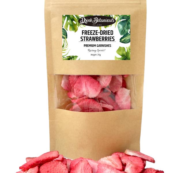 Fresas liofilizadas - Drink Botanicals Argentina para venta al por mayor de Drink Botanicals Ireland