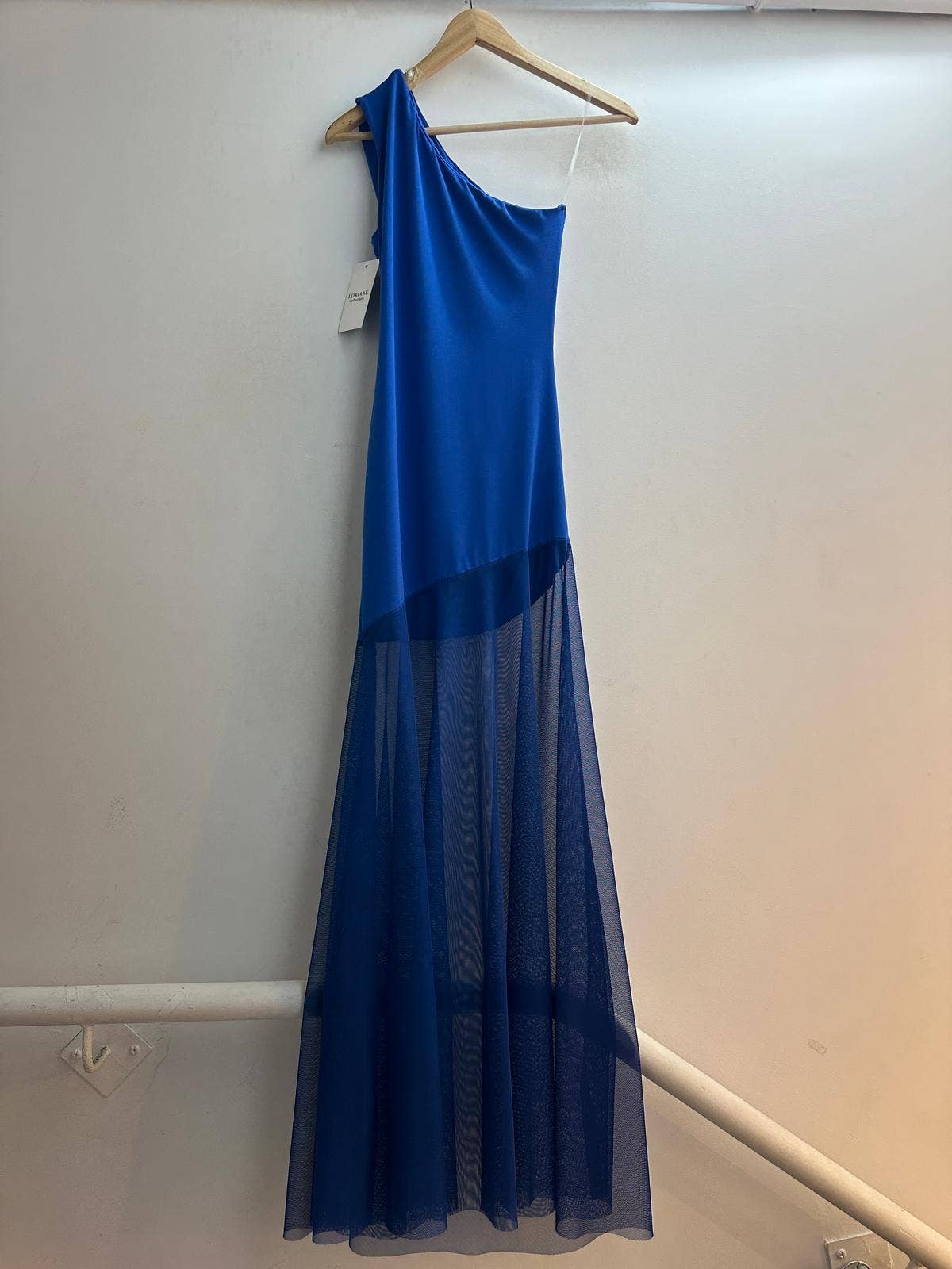 LORIANE - Wholesale Dress - Women's - 7019 Long plain dress8