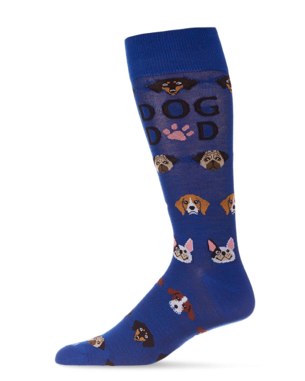 Infinity Classics International Inc. - Wholesale Socks - Men's - Dog Dad Bamboo Men's Crew4