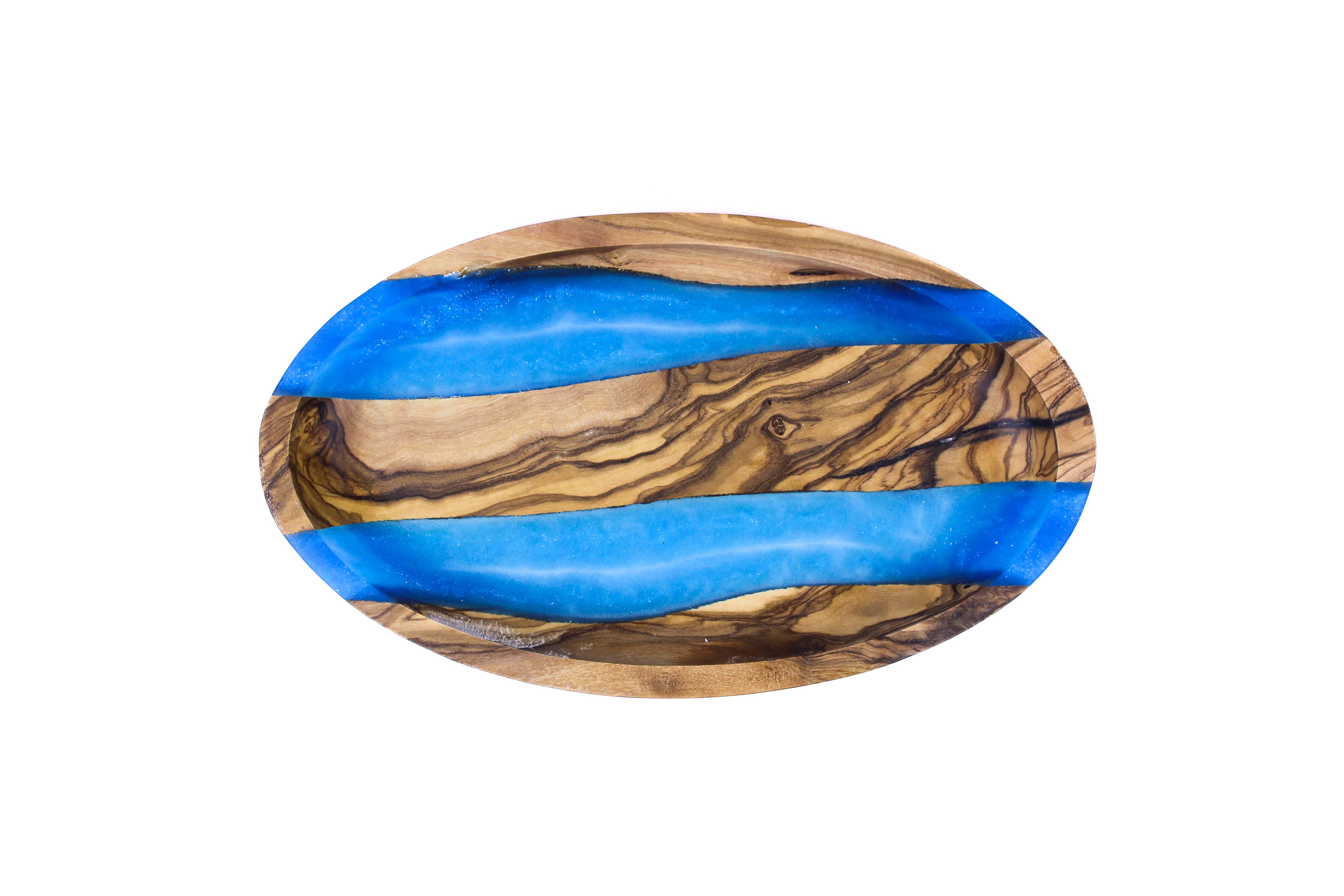 Natural OliveWood - Wholesale Condiment/Dip Bowl - Olive Wood Resin Dipping Dish4