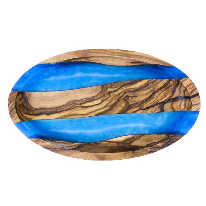 Natural OliveWood – wholesale Condiment/dip bowl – Olive Wood Resin Dipping Dish4