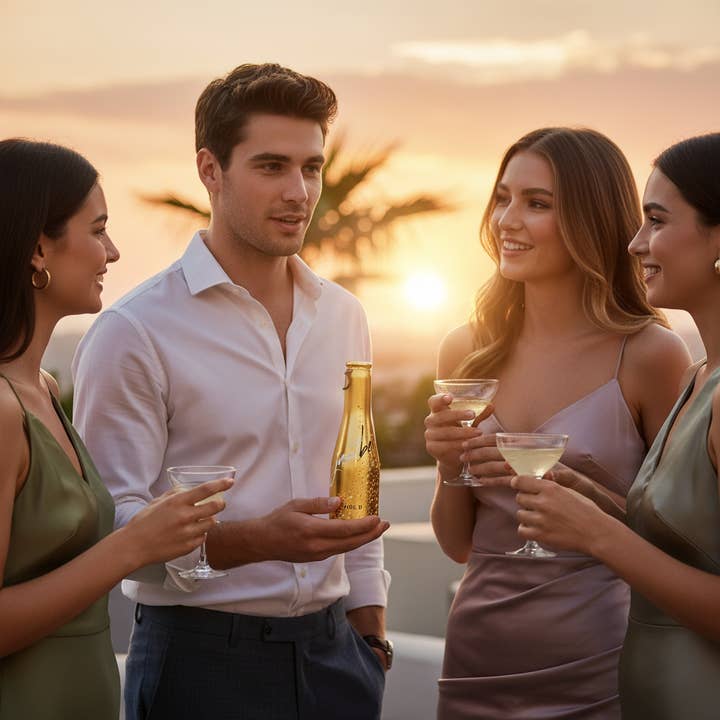 Justbe modern wine drinks - Wholesale Non-Alcoholic Wine - JustBe Gold3