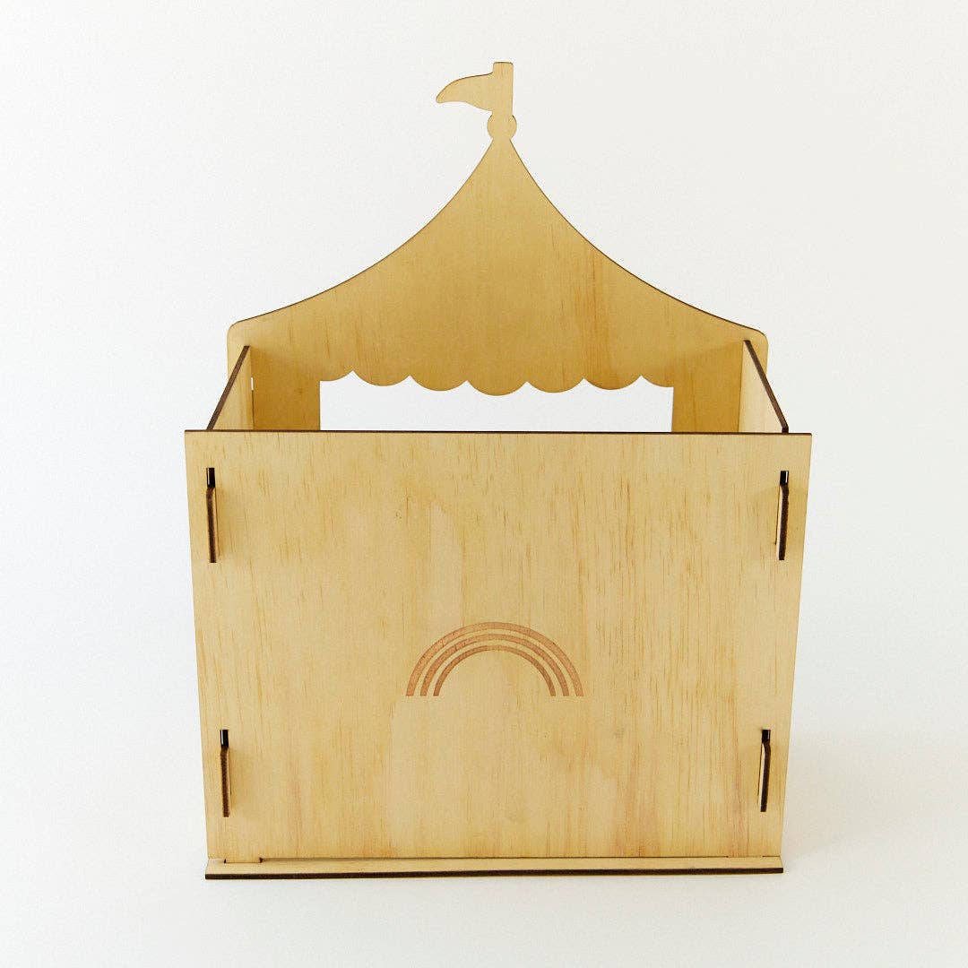 Sarah’s Silks - Wholesale Wood Toy - Kids - Wooden Circus Tent3