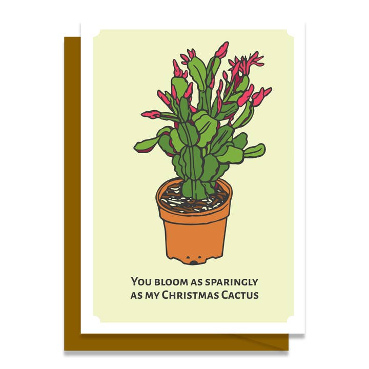 Original Illustration Blank Greeting Card - House Friends 08 for wholesale by Cherry Hill Studio