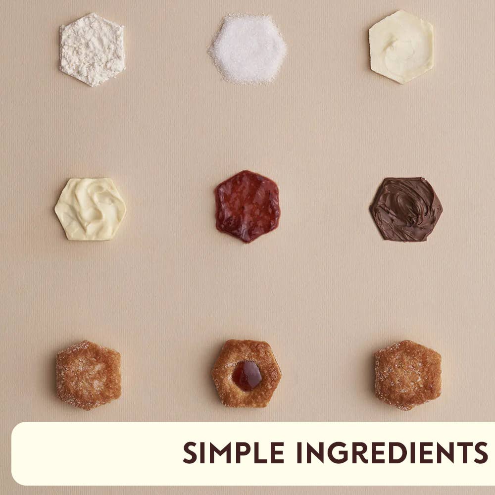 Vicenzi USA Inc. - Wholesale Cookie - Tesoro Fabbri, Puff Pastry Filled With Cherry Jam,  90g3