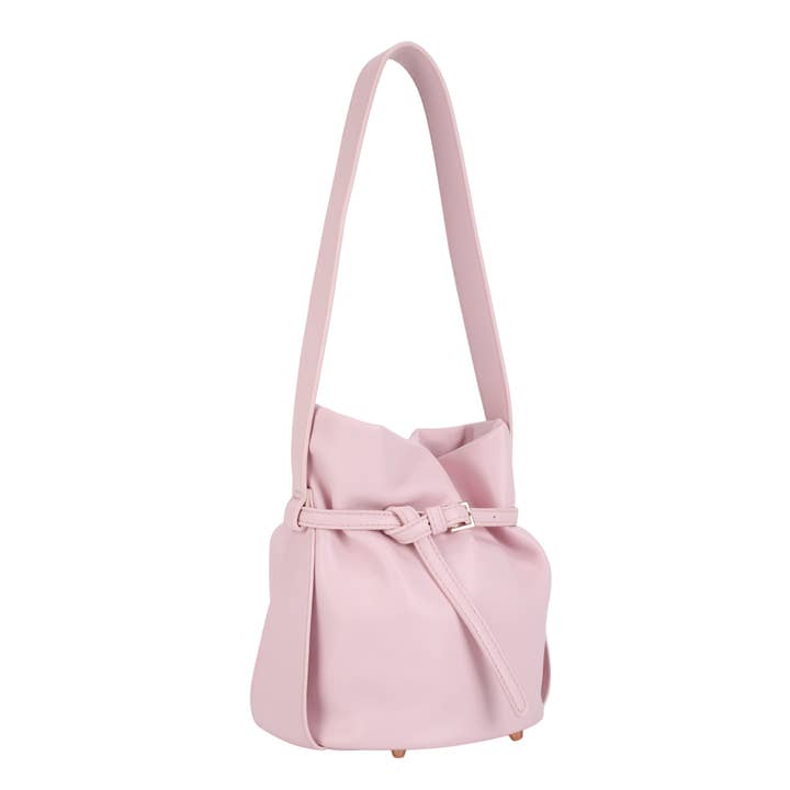 POLLY BUCKET BAG WITH BELT DETAIL for wholesale by KAYLA+AVA