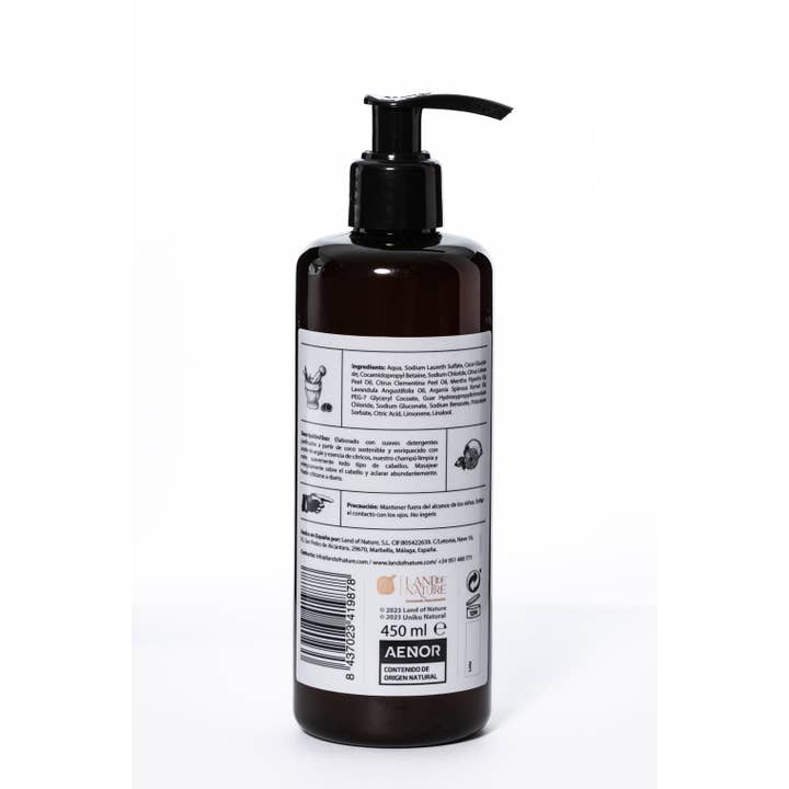Land of Nature - Wholesale Hair Shampoo - UNIKU Natural Coconut Oil and Argan Oil Shampoo