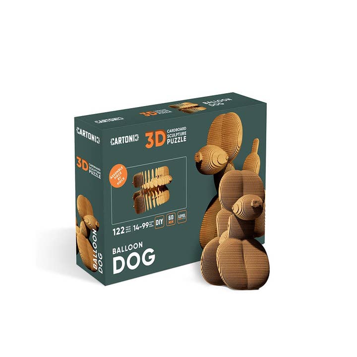 CARTONIC 3d puzzles - EU - Wholesale DIY Craft Kit - BALLOON DOG Cartonic 3D Puzzle5