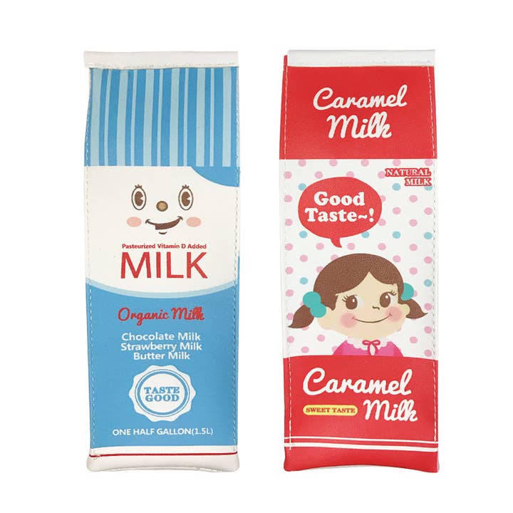 Wrapables Milk Carton Pencil Case Stationery Pouch, Set of 2 and other Purchase Wholesale wax pens. Free Returns & Net 60 Terms on Faire trending on Faire.