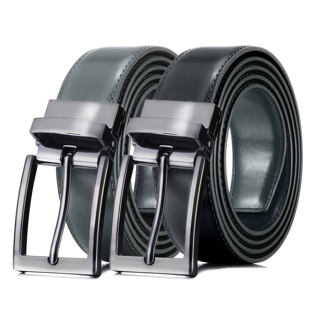 Mio Marino - Wholesale Belt - Men's - Chameleon Buckle Leather Belt1